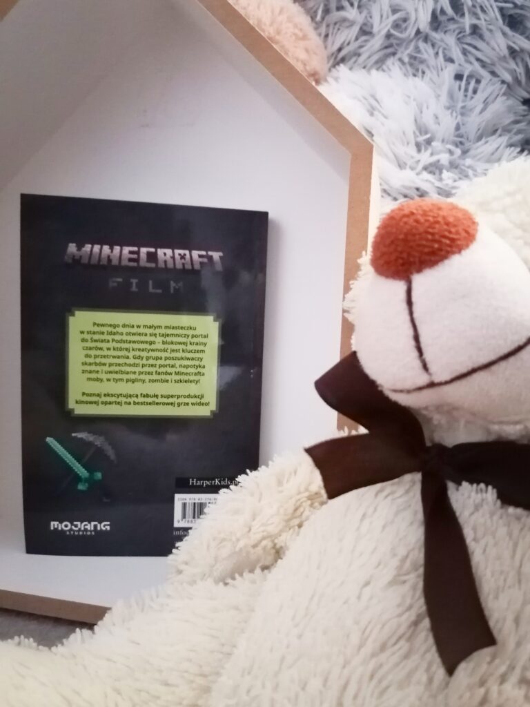 #Minecraft, #Minecraft_film #oficjalna_powieść #ksiażki_dla_dzieci #Powieść #czytamy