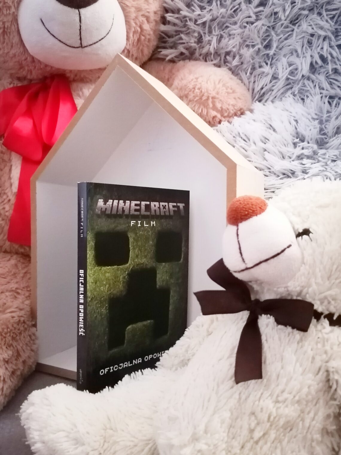 #Minecraft, #Minecraft_film #oficjalna_powieść #ksiażki_dla_dzieci #Powieść #czytamy