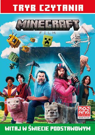 #Minecraft, #Minecraft_film, #oficjalna_powieść, #ksiażki_dla_dzieci, #Powieść, #czytamy, #Tryb_czytania, #Harper_Kids, #Nauka_czytania,